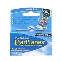 Algopix Similar Product 12 - EarPlanes Earplugs, 3 Pairs