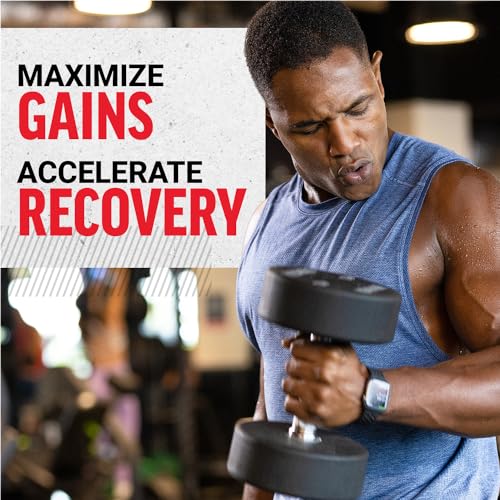 Image of Force Factor Anabolic Muscle Builder, Muscle Building Support Supplements for Men, Supports Muscle, Strength, and Recovery, Reduces Fatigue, with AI-Developed PeptiStrong, 150 Capsules