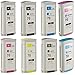 LKB 8PK Compatible HP70 Ink Cartridge Replacement with 130ML Use with HP Designjet Z2100 Z5200 Z3200 Z3100 Z5400 (8 Pack HP70) –US