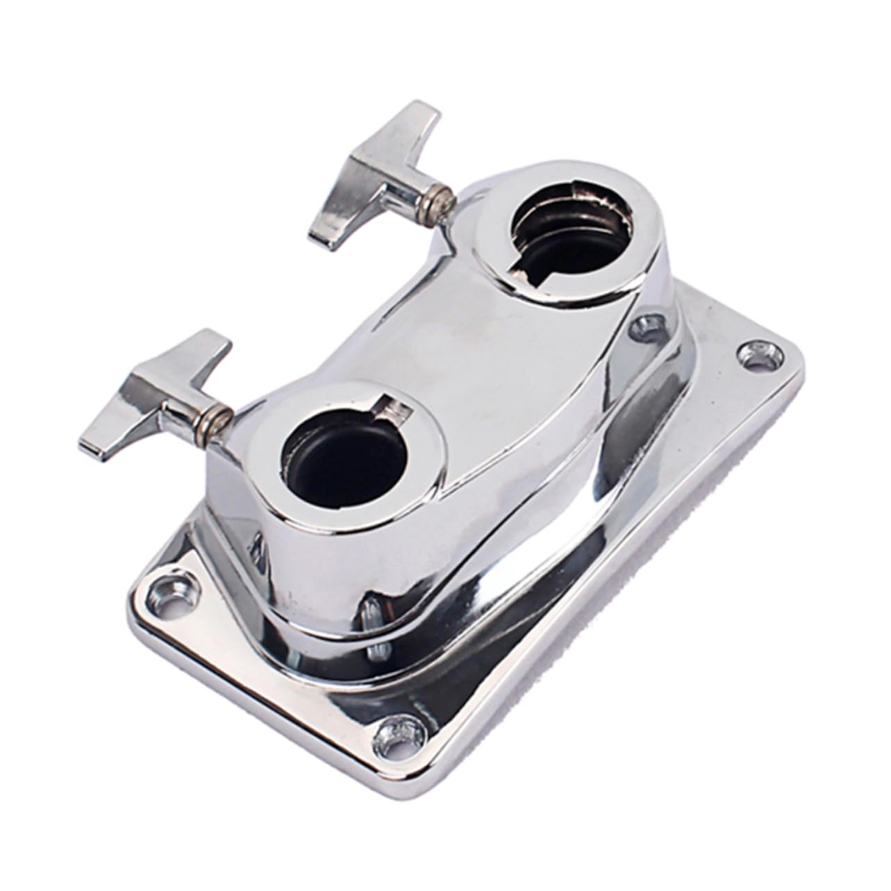 Toyvian Lightweight Tom Cymbal Base Clamp Drum Accessory for Drum Set Kit Parts