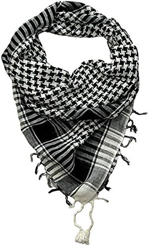 PASHMEEN Stylish Desert Shemagh Arafat Scarf for Men & Women 40 * 40 inches