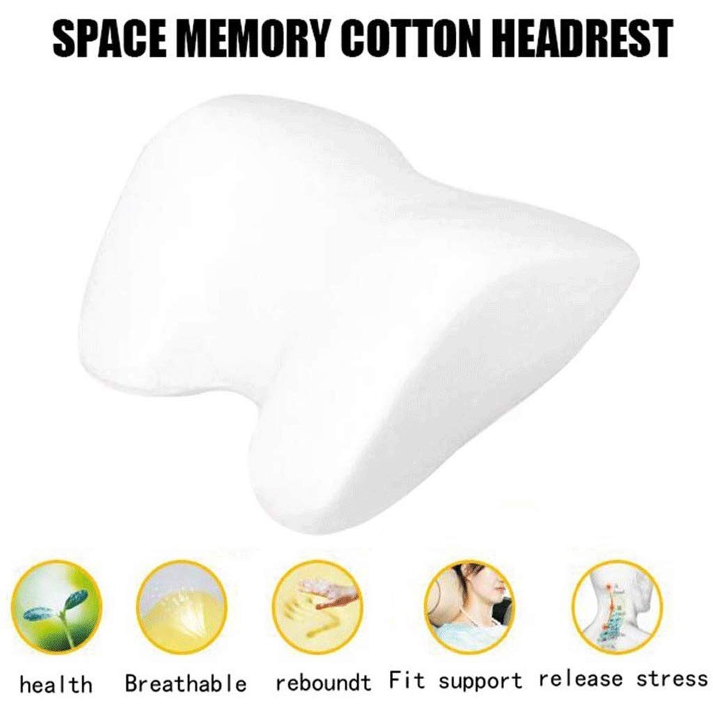 Collo Car Pillow - auto poggiatesta cuscino for il collo sollievo dal dolore durante la guida, Seggiolino Auto cuscino del collo con schiuma pura memoria e lavabile Coperchio(3-Pack)
