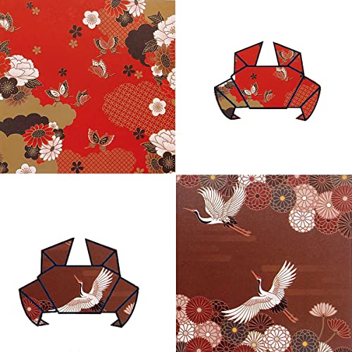 Miniatura 5 de Papel Plegable Para Origami, 50 Hojas, Diferentes Patrones, Papel Japonés 15 X 15 Cm, Origami De Doble Cara