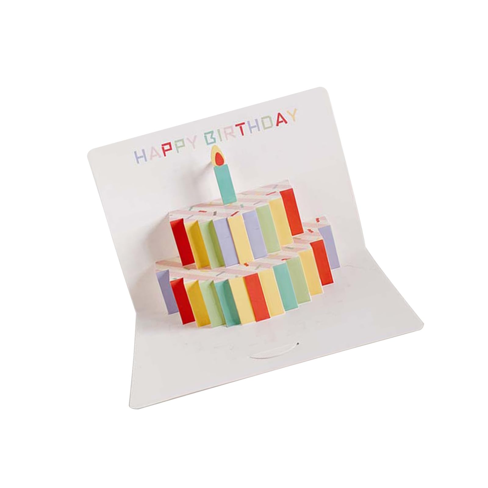 Kalttoy Of 10 Festival 3D Birthday Card Musical Greeting Card Birthday Party Supplies Colorful Greeting for Parties Unique Present