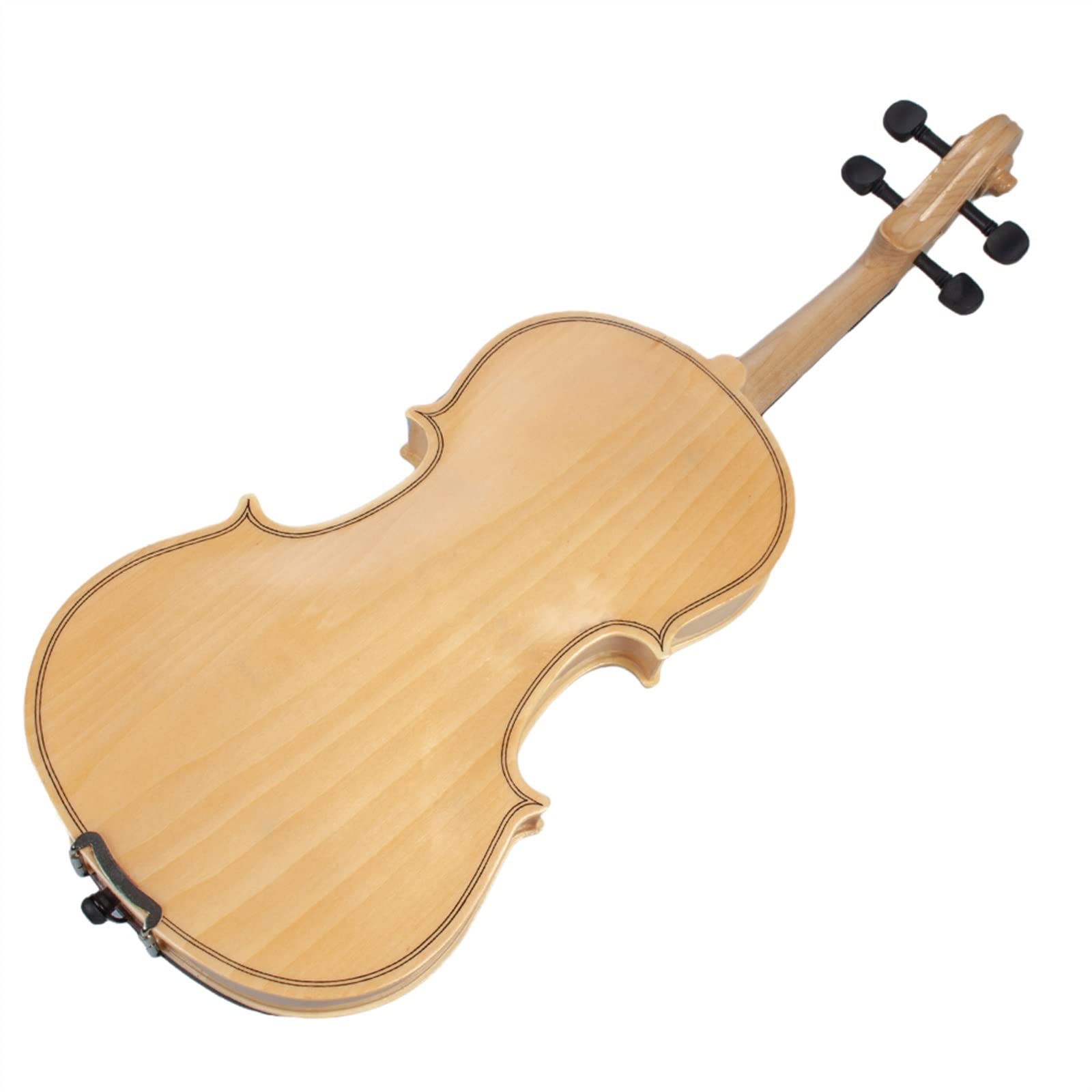 Violon Student Violino Acustico 4/4 Violino in Legno Massello A Grandezza Naturale con Archetto, Custodia E Colofonia per Principianti Adulti (Size : 1)