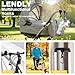 LenDLY 4-Pack Baby Stroller Hooks for Bags - Heavy Duty 2.48
