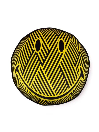 Coussin Zig-Zag Smiley Seletti