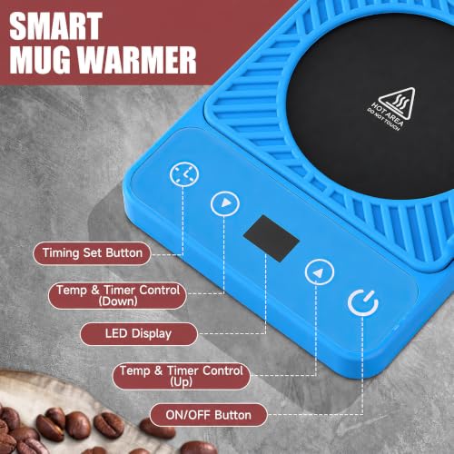 Image of Mug Warmer - Electric Coffee Mug Warmer with Timer