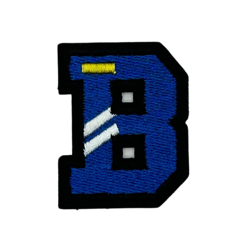 Project Nomad Velcro Hook Patch, Tacti-Cool Alphabet Collection, Letter B for bag/vest, tech gadgets for kids & adults, for school backpack, for pencil case, for gym bag, gift for men/women