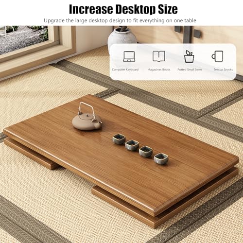Table basse japonaise compacte pour optimiser l'espace de votre studio - 5