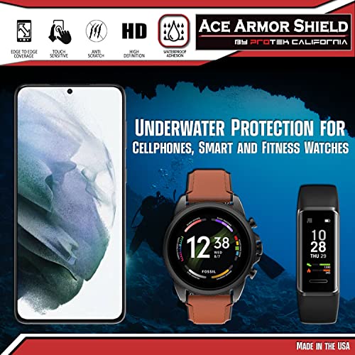 8 Pack Ace Armor Shield Edge to Edge Screen Protector compatible with the Garmin Vivosmart 5