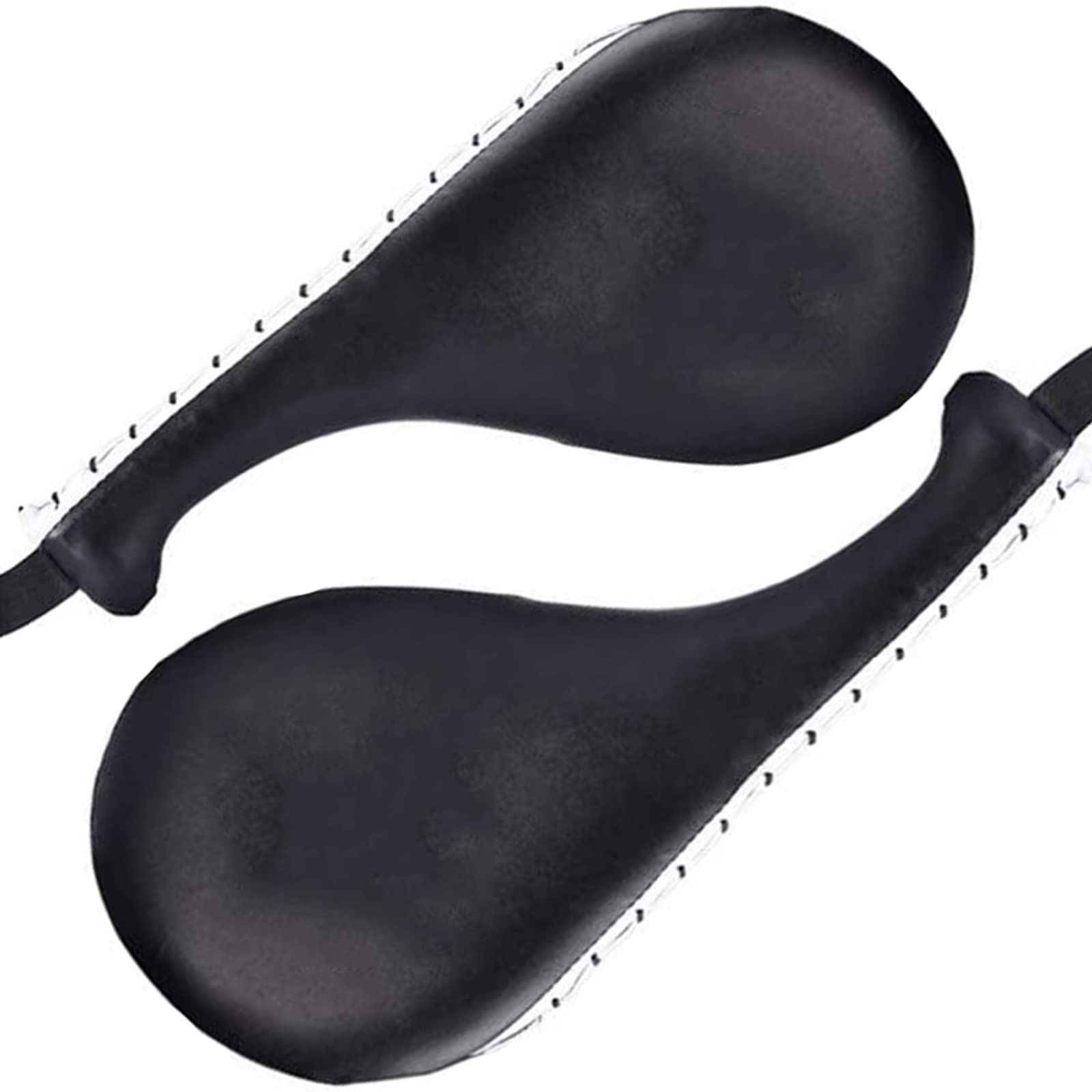 Pads de cible de coup de pied absorbant pour kickboxing noir
