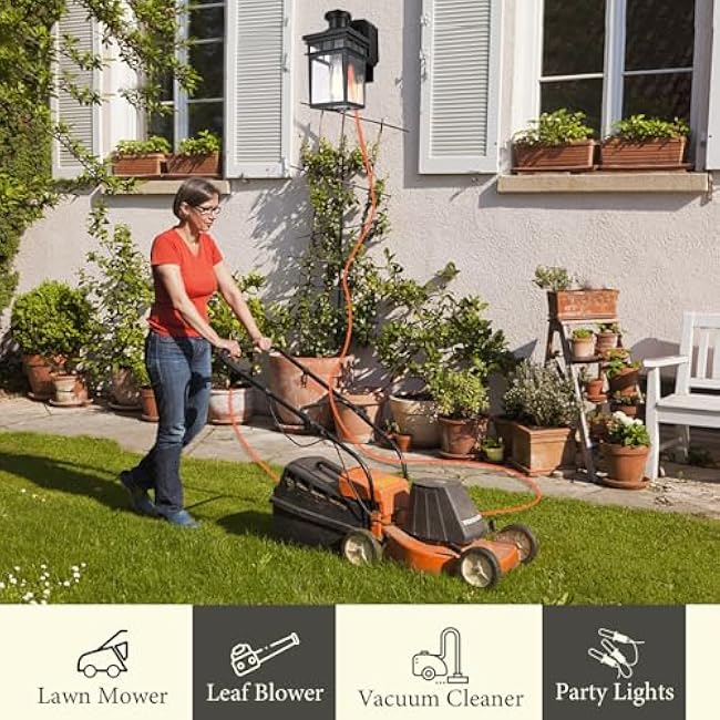 Motion Sensor Porch Light with Outlet, Motion Sensor Outdoor Wall Lights Dawn to Dusk Outdoor Light Fixture with Outlet Exterior Lighting Fixtures