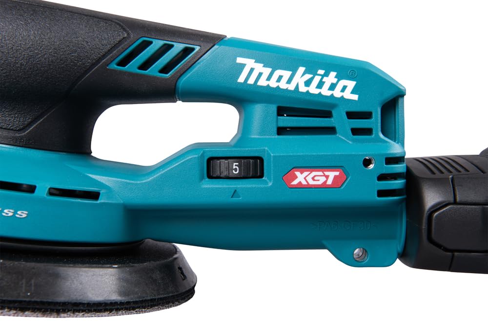 Makita BO004CGZ 40V Max Li-ion XGT 150mm Lijadora orbital aleatoria sin escobillas, baterías y cargador no incluidos