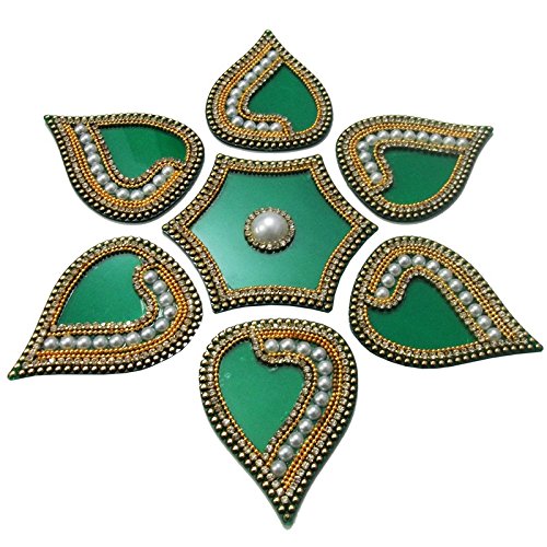 Buy Rangoli Diamond Modak Green Online at Low Prices in India - Amazon.in