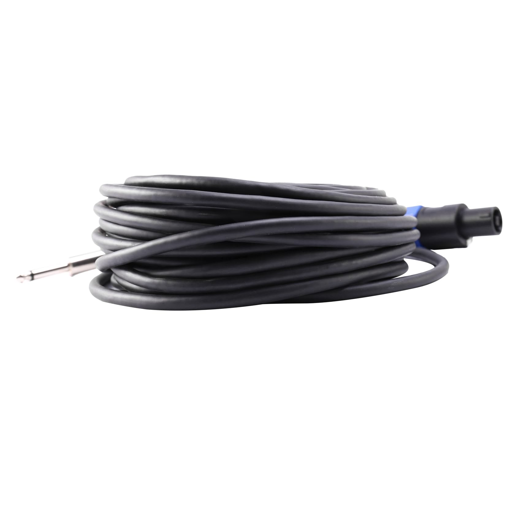 Juego de 4 cables Speakon a 1/4 para altavoces de 12 AWG 12 AWG cable de conexión de 6,35 mm DJ/PA para altavoces con de rosca