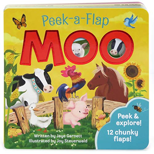 Moo: Peek-a-Flap Children's Board Book (Peek-A-Flap Children's Interactive Lift-A-Flap Board Book) Moo: Peek-a-Flap Children's Board Book (Peek-A-Flap Children's Interactive Lift-A-Flap Board Book)