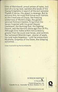 Paperback The sleeping sorceress: An Elric novel Book