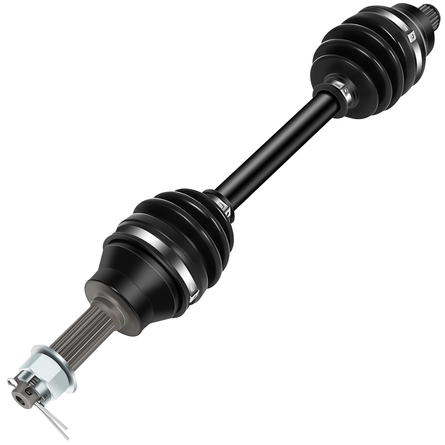SCITOO Front CV Axle Shaft for Sportsman 300 400 2008-2010 | CV Axle Half Shaft for Polaris Hawkeye 300 2006-2007 Driver Passenger Side 1332340 1332341 Heavy Duty ATV Drive Half Shaft