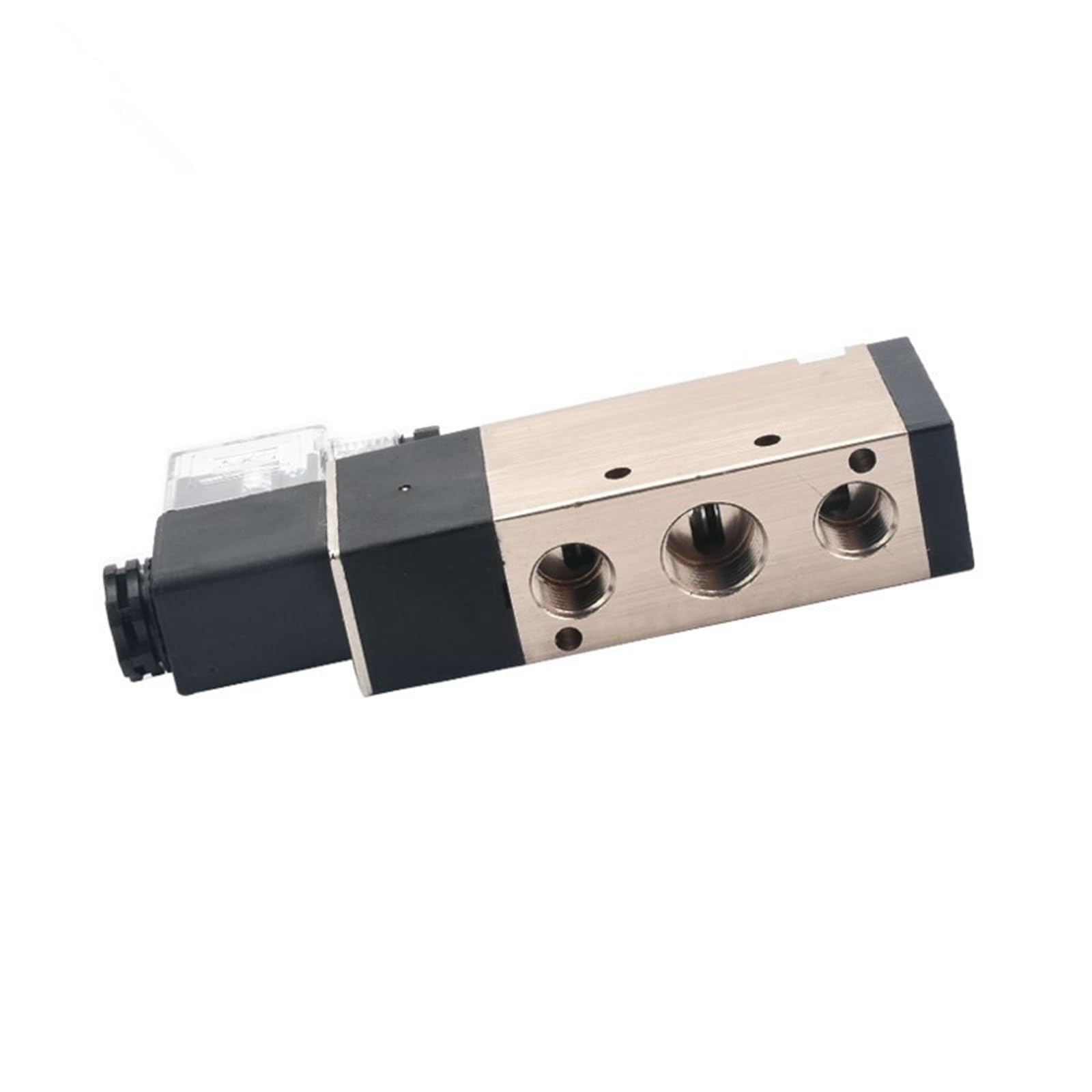 1 válvula solenoide neumática de 5 vías, 2 Posiciones, 1/4 Pulgadas, Rango de presión de 1,5 a 8 kgf/cm2.(24vac)