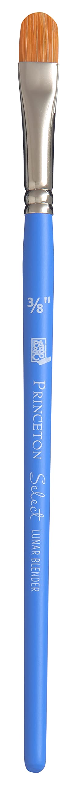 Princeton Select Artiste, Series 3750, Paint Brush for Acrylic, Watercolor and Oil, Lunar Blender, 3/8 Inch