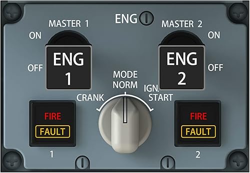 Miniatura 6 de Airbus A320neo - Póster para pared, cabina de avión, cabina de avión, instrumentos de alto detalle, controles de avión, póster fotográfico para