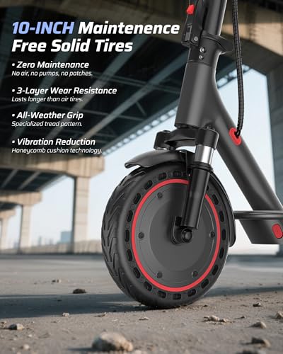Electric Scooter for Adults, 350W/500W Motor, Up to 22 Miles