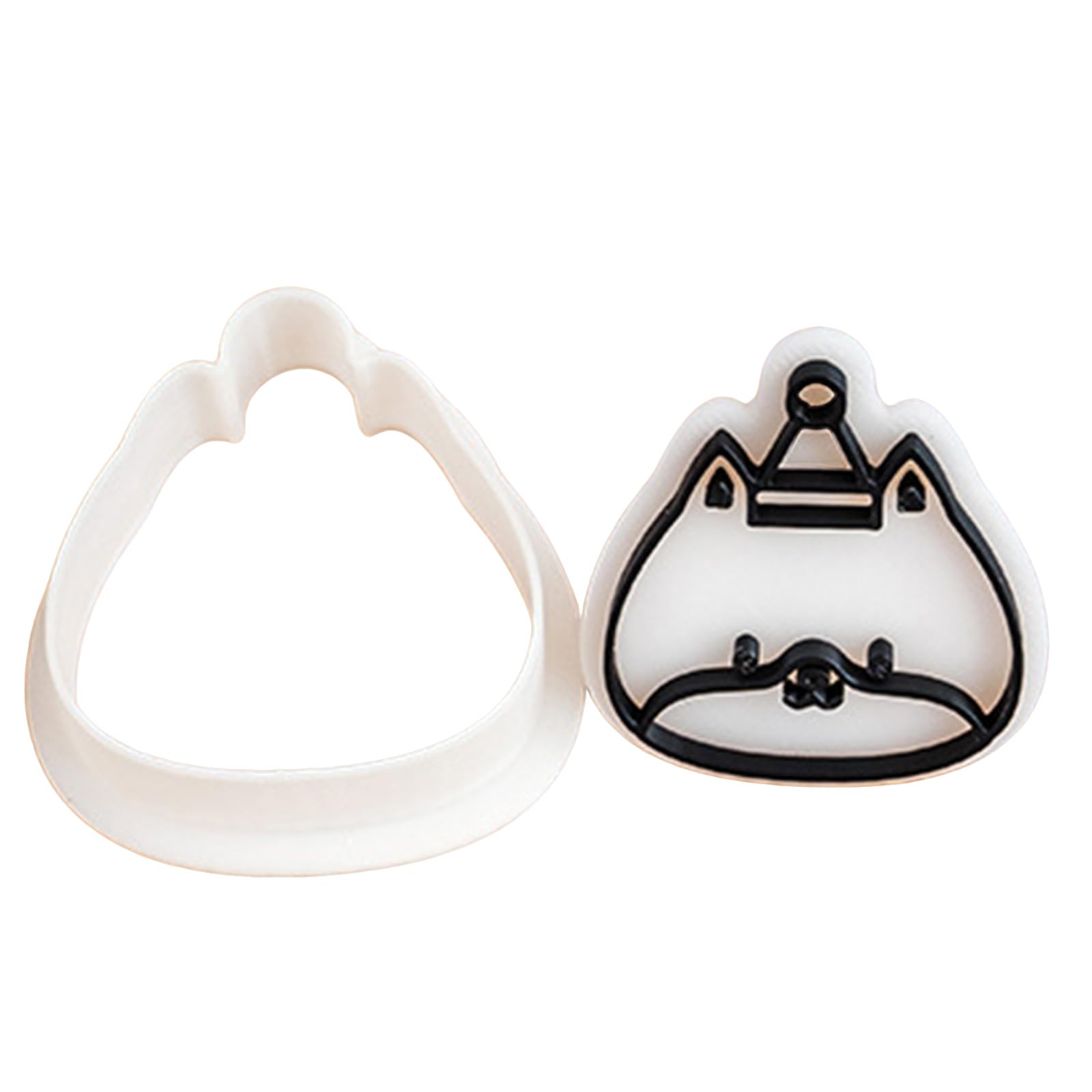 Xinsheinelry 1 Set Small Dough Molds Small Cookie Molds Biscuit Cutter Christmas Pastries Texture for Family Baking Fun Family Gathering Cookie