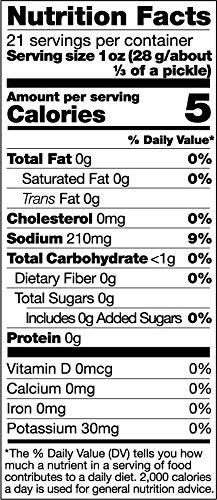 Grillo's Pickles Whole Dill Pickles, 32 Fl Oz #TOP1