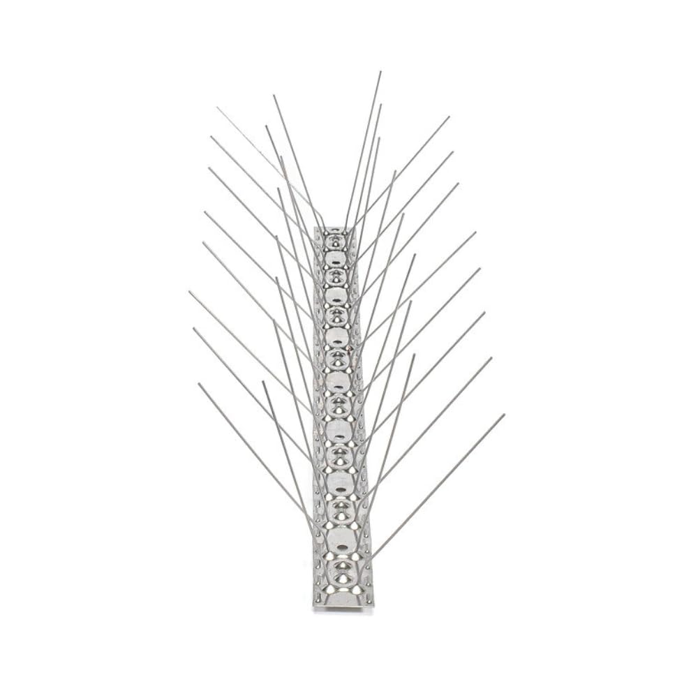 Pinchos Anti Palomas con Base de Acero Inoxidable | Ahuyenta Palomas Efectivo (10 Metros)