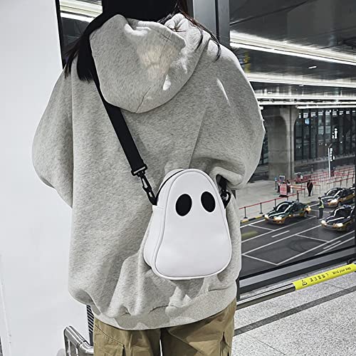 Halloween Purse Ghost Crossbody Bag for Women Men Novelty Ghost Purse Shoulder Satchel Bag Funny Halloween Accessories2