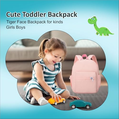 Image of Tinytot 15 inch Cute Backpack for Kids Girls Boys Toddler Backpack Preschool Nursery Play School Travel Bag for 5 to 8 Year Child - Mini Size