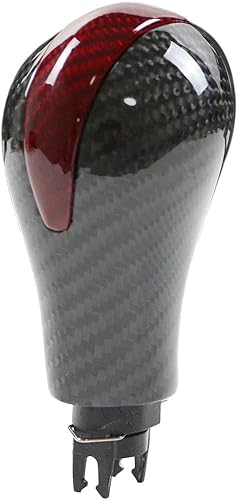 beler Pomo de palanca de cambios negro y rojo para Infiniti G25 G35 G37 FX35 FX37 QX50 QX56 Nissan Skyline