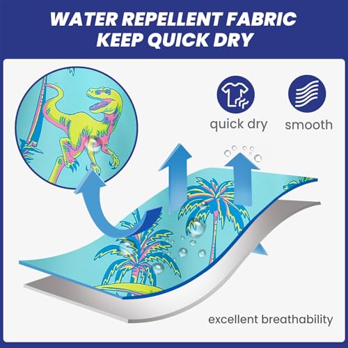 Image of maamgic Mens Slim Fit Swim Shorts Swim Trunks 7 inch Quick Dry Mens Bathing Suits with Mesh Lining