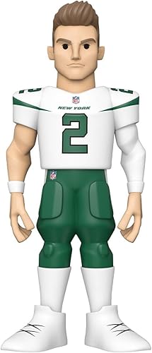 Miniatura 2 de Zach Wilson (New York Jets) Funko Gold 12" NFL