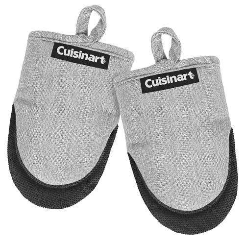 Image of Cuisinart Mini Oven Mitts, 2-Pack, Neoprene Grip, Heat Resistant 350F