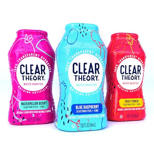 Clear Theory 3-Pack Variety Water Flavoring Drops
