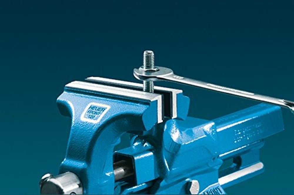 Jaws/Protected Jaws Planparallel | Square with Built-in Magnets, Vice, Material: Aluminium/Rubber, 4665293