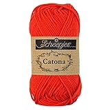Scheppjes Catona 50g (115) - Hot Red