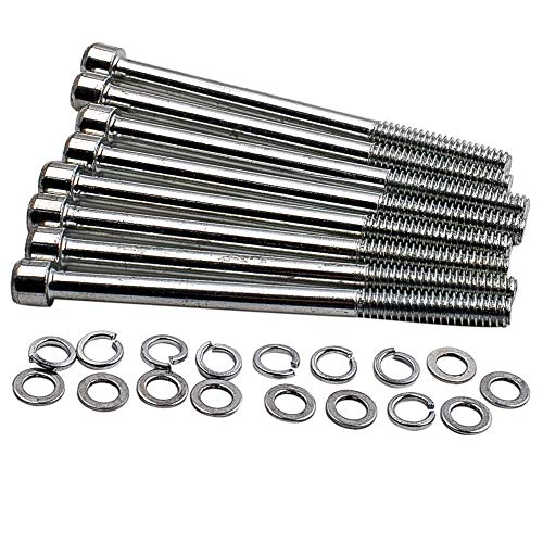 Tuningsworld Valve Covers Aluminum for Chevy SBC 283 302 305 327 350 383 400 Engine Small Block (1958-1986), 1/4" Billet Rail by Tuningsworld - Image 8