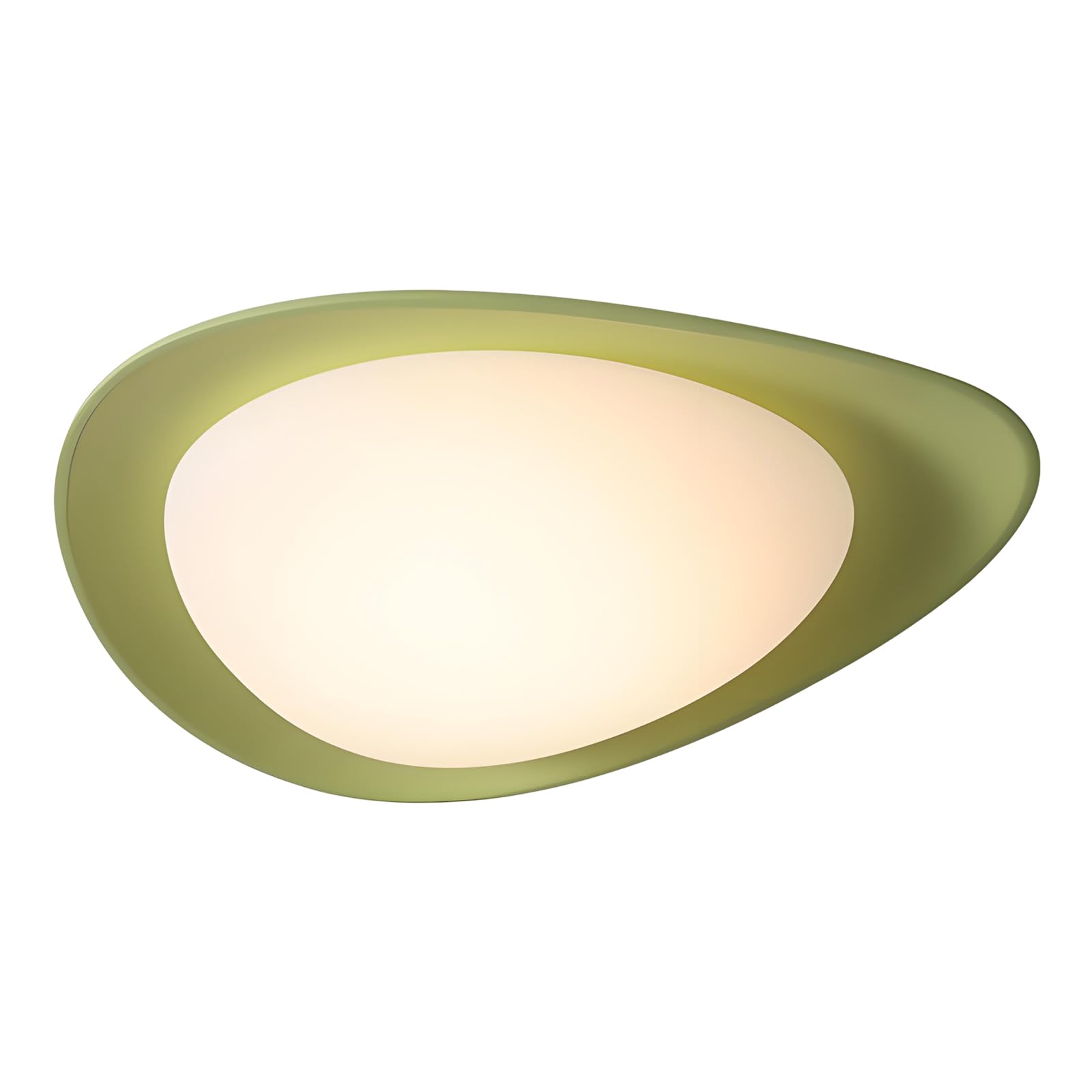 YNVIOZM Nordic Retro LED Ceiling Lamps Mid Century Flush Mount Ceiling Light 3-in-1 Color Temperature Wabi-Sabi Resin Lighting Fixtures for Bedroom Living Room Laundry Room Hallway Kitchen Bedroom