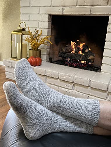 Image of WARRIOR ALPACA SOCKS - Unisex Toasty Toes Ultimate Alpaca Socks For Men And Women