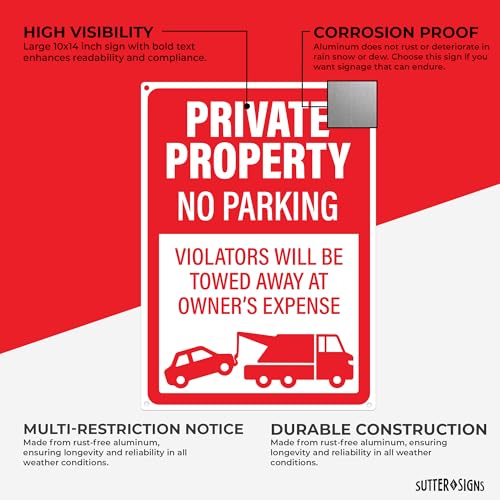 Panneau private property en aluminium premium résistant à la corrosion