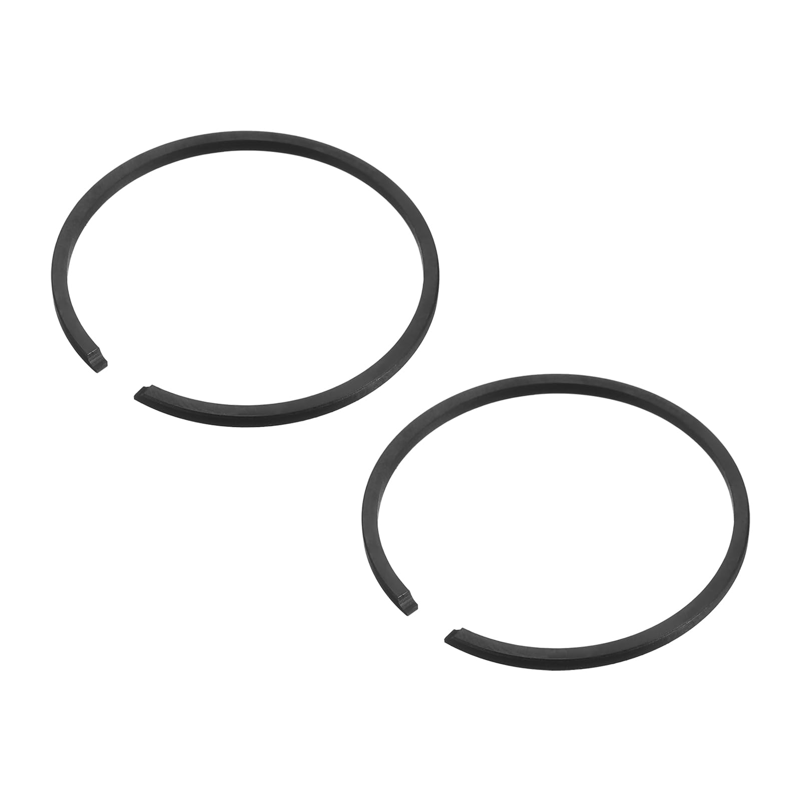 uxcell ピストンリングセット 2個 31mm x 1.5mm 標準サイズ ピストンリング チェーンソー 交換部品に適合
