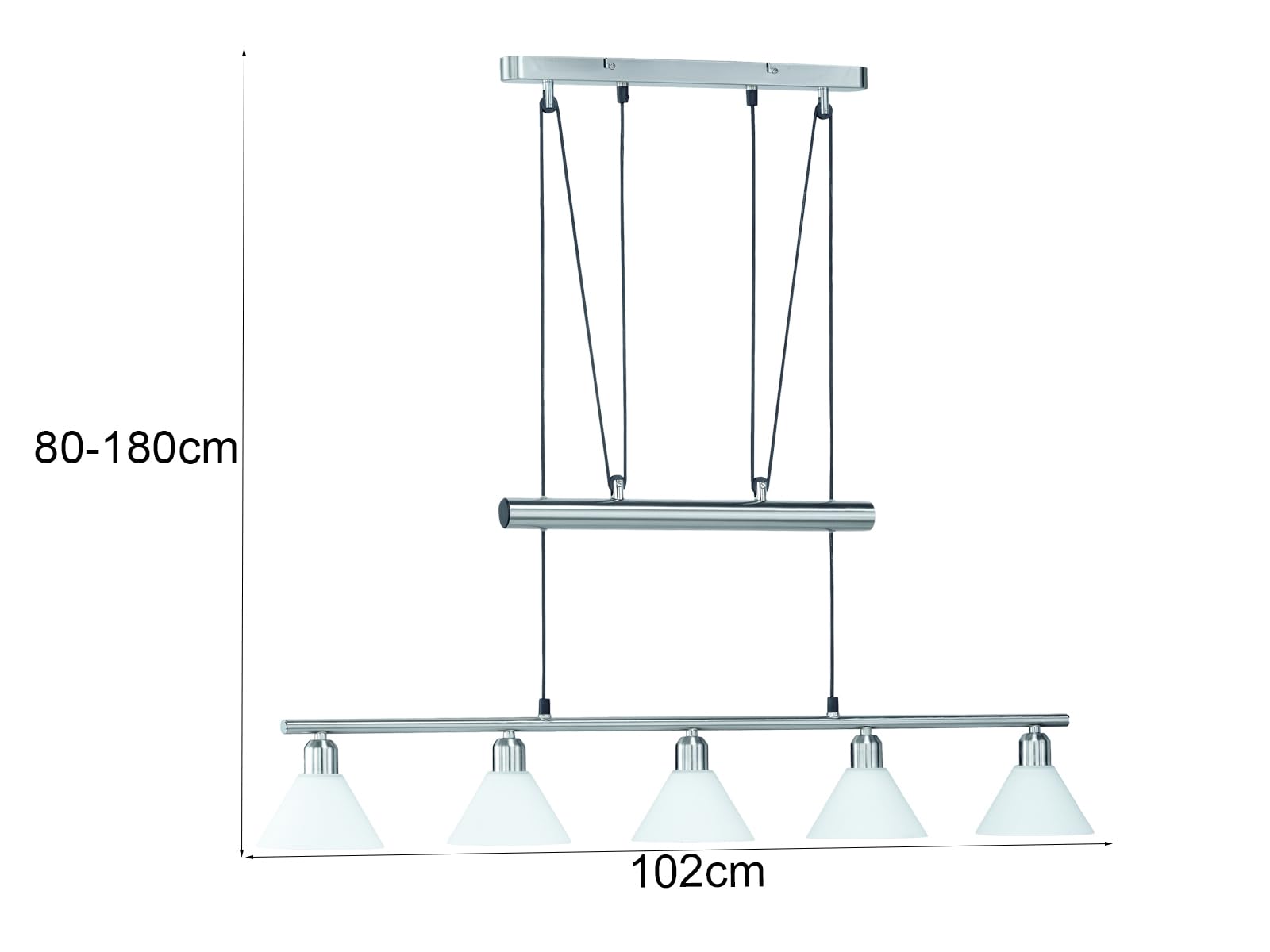 Trio 3751051-07 Lampada a Bilanciere con Pendolo
