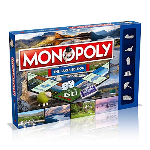 Monopoly WM00277-EN1-6 The Lakes Regional Brettspiel