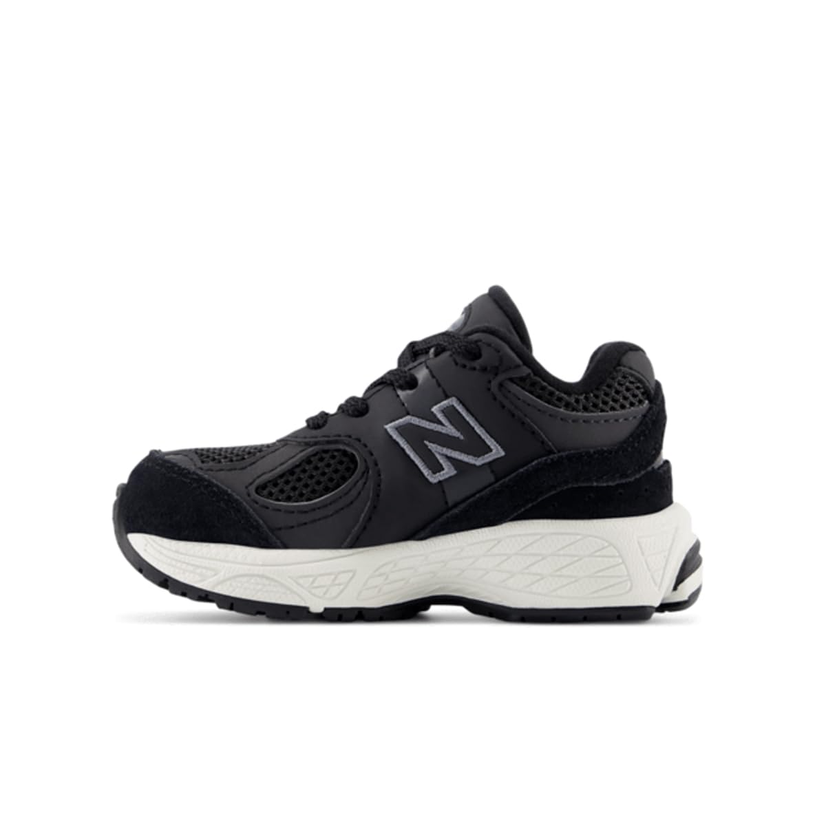 New Balance 2002 Running Toddlers Size-6 Black/Black