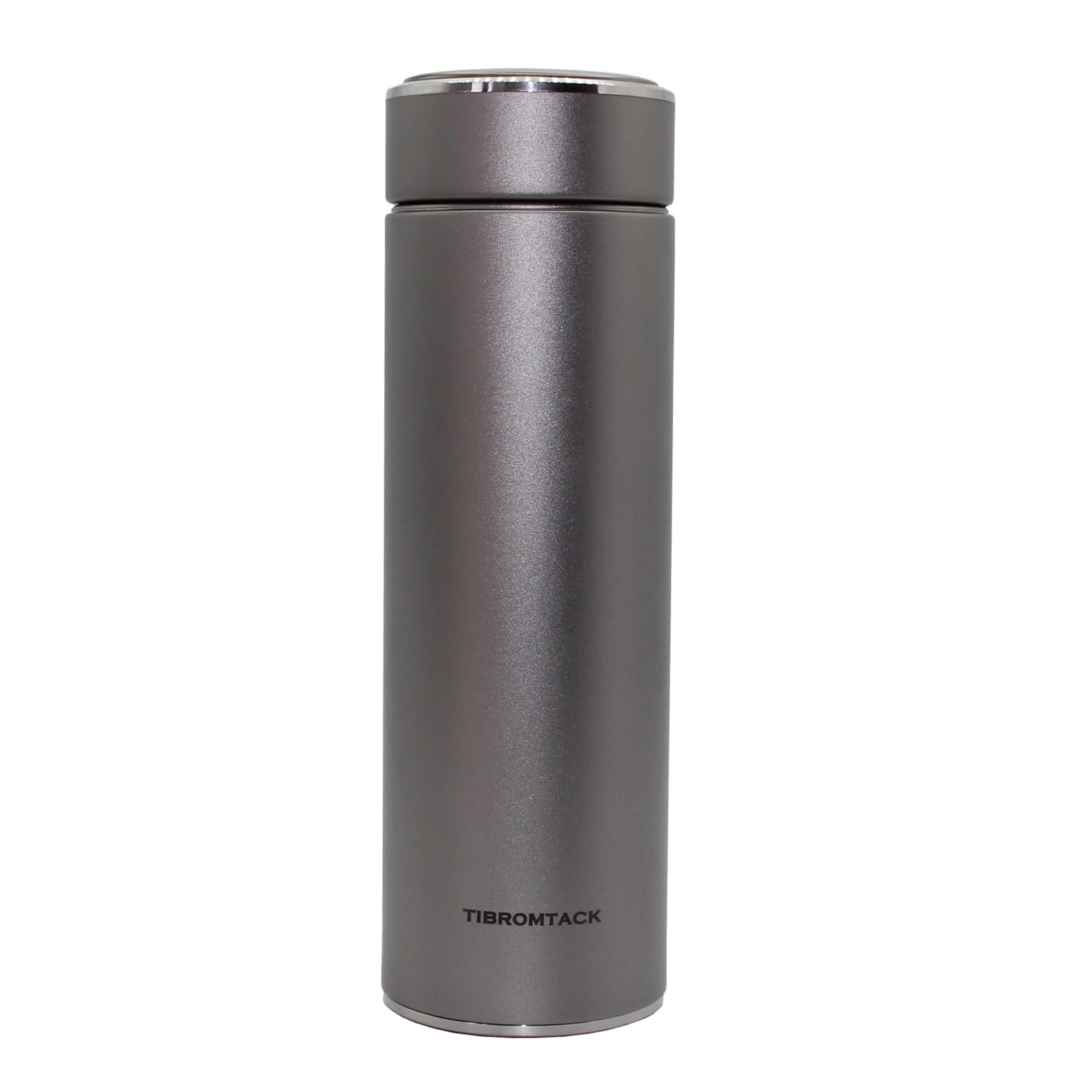 Isolierte Wasserflasche aus Titan, 320 ml, doppelwandig, Vakuumflasche, leicht, auslaufsicher, Business-Thermosflasche für Arbeit, Geschäftsreisen, Sessions