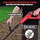 ONEVAN Gartenfräse Akku, Motorhacke Elektrisch mit 2 4.0Ah Akkus, 16 cm Arbeitstiefe, 23 cm Arbeitsbreite, Akku Kultivator Garten Bodenhacke Bodenfräse Grabenfräse zum Umgraben und Lockern