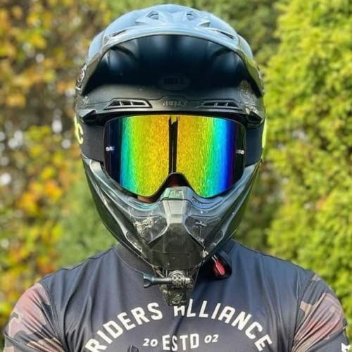 Havoc Racing Magnetic Frameless Goggles - For Motocross, Dirt Biking, Snowboarding, Atv, & Utv - Uv Blocking Anti-Fog Goggles #TOP7